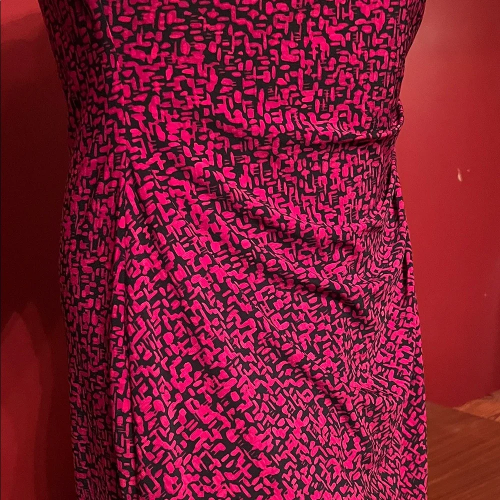 Like new Ralph Lauren Red and Black three-quarter length Sleeve Dress - Picture 7 of 16